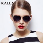 KALLA凯岚 KL6040 防晒眼镜偏光太阳镜女潮时尚明星款墨镜女高清防紫外线 多色可选 王丽坤代言