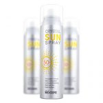 RECIPE莱斯璧 古力娜扎同款 学生韩国水晶防晒喷雾 防水全身防晒霜军训防紫外线女 150ml *2瓶