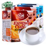 3点1刻 台湾进口咖啡 三点一刻2合1意式3合1浓缩 袋装速溶咖啡冲饮4盒装(共20小包)