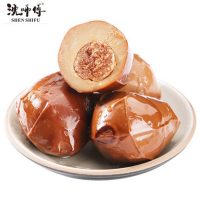 沈师傅 夹心蛋32g*15颗 四川特产卤蛋制品零食散装食品小包装鸡蛋干
