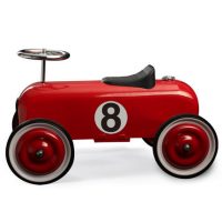 Happytime快乐年华 KL8041 新款 古典金属波比车四轮学步车儿童可坐滑行铁车玩具车