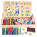 达拉 DL-3456 数数棒儿童算数棒算术棒幼儿园学数学教具学具盒玩具