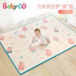 BabyGo宝贝去哪儿 进口宝宝爬行垫加厚爬爬垫环保婴儿童爬行垫XPE游戏地垫 2*1.6m