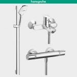 hansgrohe汉斯格雅 飞雨Select120 恒温带下出水花洒套装