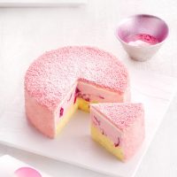 holiland好利来 北海道玫瑰味双层芝士蛋糕乳酪蛋糕半熟芝士西式糕点甜品（四口味可选）240g