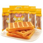 HTK回头客 华夫饼120g*4包 面包早餐整箱食品华夫格子饼小面包蛋糕批发