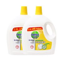 Dettol滴露 衣物柠檬消毒液 洗衣家用内衣内裤杀菌家庭半年装 3.25L*2瓶