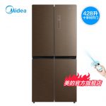 Midea美的 BCD-428WTPZM(E)十字对开门电冰箱变频风冷无霜四门