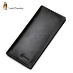 美国Hush Puppies暇步士 男士钱包真皮长款钱夹头层纯牛皮商务皮夹子男青年 多色