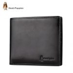 美国Hush Puppies暇步士 男士钱包短款真皮头层软牛皮钱夹男青年皮夹潮2017新款 多色