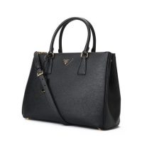 Prada普拉达 女士手提包小牛皮杀手包1BA274