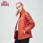 英国LONSDALE龙狮戴尔 轻薄羽绒服女短款2017冬季新款时尚韩版修身显瘦 多色可选
