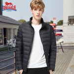 英国LONSDALE龙狮戴尔 轻薄羽绒服男冬季修身款青年男士短款韩版外套新款男装潮 多色可选