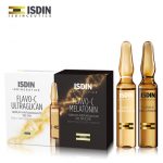 ISDIN怡思丁 保湿抗氧赋能修复提亮焕活精华液日夜安瓶套装40ml