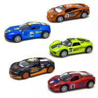 亿尔 501 儿童玩具小汽车模型合金仿真回力小车套装口袋装迷你合金小汽车 5辆 3种套装可选