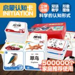 梦想人 儿童认字卡片 有图宝宝认知卡片 早教书启蒙有声宝宝撕不烂书籍