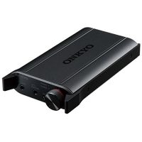 ONKYO安桥 便携式耳机放大器 搭载USB-DAC 高分辨音质 黑色 DAC-HA200(B)