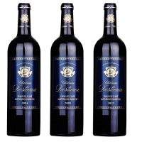 Chateau Destieux迪斯特城堡 圣爱美隆特级庄2004年/2008年/2010年干红葡萄酒套装(750ml*3)(亚马逊进口直采, 法国品牌)