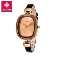 Julius聚利时 韩国水钻女士腕表JA-298 复古手表 防水手表 石英表 5色可选