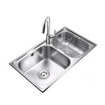 JOMOO九牧 02094-00 厨房水槽套餐 304不锈钢双槽洗菜盆水池水盆洗碗盆