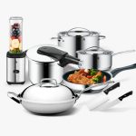 德国WMF福腾宝 中华炒锅压力锅不粘煎锅汤锅搅拌机果汁机套装 146051901