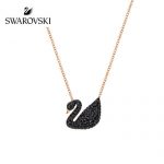 Swarovski施华洛世奇 项链 时尚黑天鹅项链女锁骨链 女生项链 女友礼物 2色