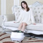 忘不了 分体足浴盆全自动按摩 洗脚盆足浴器 电动加热泡脚桶家用 4色可选