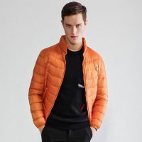 Artsdon阿仕顿 男装轻薄羽绒服男修身短款休闲立领时尚外套 多色可选 黄晓明代言