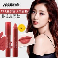 Mamonde梦妆 口红花心丝绒唇膏笔蜡笔保湿润泽雾面哑光 多色可选 朴信惠同款