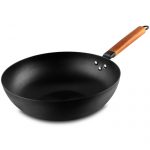 Bayco拜格 BG1176 炒锅厨房32CM精铁炒锅电磁炉通用炒锅加厚炒菜锅家用烹饪锅具