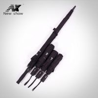 NEWSHOW NX雨伞511军工全自动折叠超大号三折伞防风加固双人长柄伞男女士