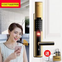 DESSMANN德施曼 小嘀T510家用智能指纹锁电子门锁防盗门密码锁APP远程监控