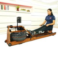 mobifitness莫比健身 MR622 智能划船机水阻 纸牌屋划船器家用商用 欢乐颂运动健身器材