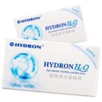 海昌 隐形近视眼镜月抛6片装H2O水润透氧抗UV