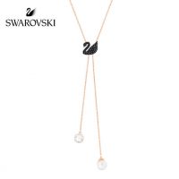 Swarovski施华洛世奇 新品 黑天鹅项链Y型长链女装饰长款毛衣链 女友礼物