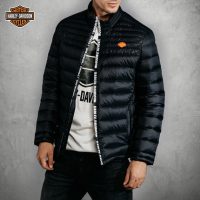 Harley Davidson哈雷戴维森 男女士轻薄羽绒外套便携可收纳羽绒服修身内搭 男女可选