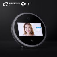 钉钉 智能前台 M2人脸识别考勤机面部识别打卡机刷脸上班签到机