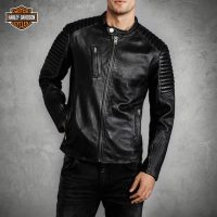 Harley Davidson哈雷戴维森 男士摩托车真皮夹克女士羊皮机车皮衣 男女可选