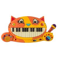 B.toys 大嘴猫咪电子琴 2-6岁 内置20首好听活泼的歌曲