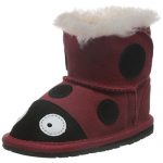 EMU Australia All Littles 婴童 Ladybrid Walker 宝宝鞋 B10317RED (亚马逊进口直采,澳大利亚品牌)
