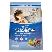 Nory诺瑞 低盐海鲜味全价全期猫粮10kg