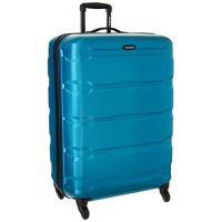 Samsonite新秀丽 OMNI PC 63.5厘米纺纱 Caribbean Blue 28寸 硬壳拉杆箱