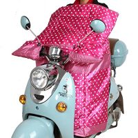 Naphele奈菲乐 冬季加厚电动车挡风被 电瓶车防雨挡风罩 防风骑行护膝 男女通用