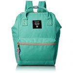 anello 聚酯帆布 金属拉链迷你双肩包 AT-B0197B EGR (翡翠绿)