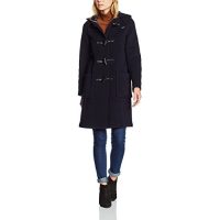 Gloverall Mantel Slim Long Duffle 女式修身长款粗呢大衣