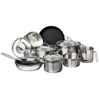 Wmf福腾宝 Achat 14Pc Cookware Set 银色 大 14件锅具套装