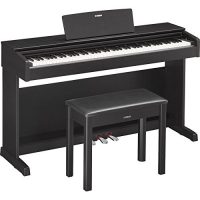 YAMAHA雅马哈 ARIUS系列YDP-143B电钢琴88键数码钢琴(含配套琴架 三踏板及琴凳) 黑胡桃木色