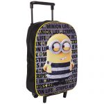 小黄人 3只装 suitcase 拉杆箱书包+邮差包+健身袋 均码