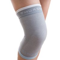 THUASNE途安 法国进口弹性本体感受护膝老寒腿保暖瑜伽运动跑步 双只