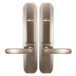 因特 指纹锁 家用智能锁 电子锁 密码锁 防盗门锁 三年质保 3100 (【指纹+密码】, 青古铜)